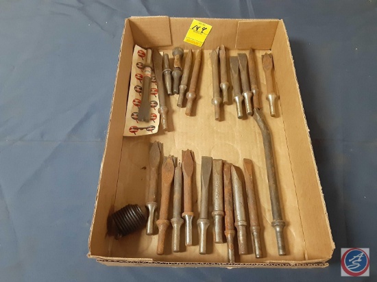 Assortment of Air Bits/Chisels