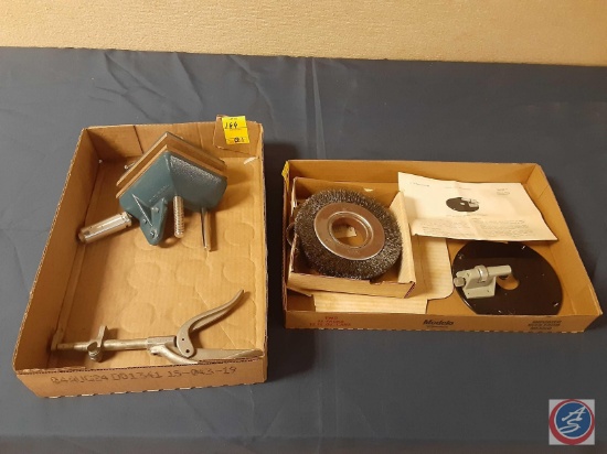 Stanley Table Vise No. 700, Picture Frames Pliers, Stanley Laminate Trim Attachments