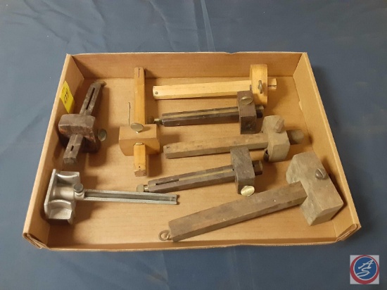 Assortment of Vintage Scribe Gauges