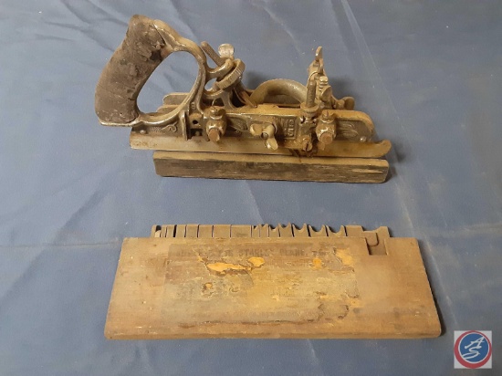 Vintage Stanley #45 Plane w/Blades