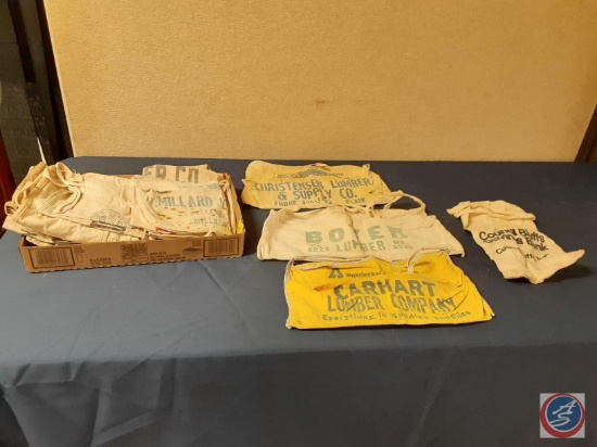 Vintage Advertising Carpenter Nail Aprons