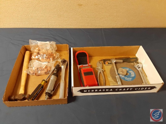 Craftsman Laser Guided Measuring Tool w/Laser Trac, Abrasive Blade 7in., Vintage Stanley Measuring