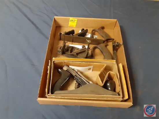 (1) Vintage Stanley #4 Plane w/Original Box,...(1) Vintage Stanley #378 Plane (incomplete),...(1)