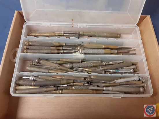 Vintage Brass Screwdrivers