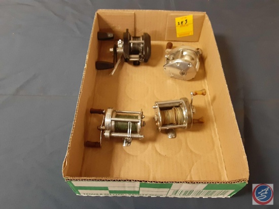 (1) Vintage South Bend Fishing Reel No. 450 Model E, (1) Vintage PFlueger...Akron Fishing Reel No.