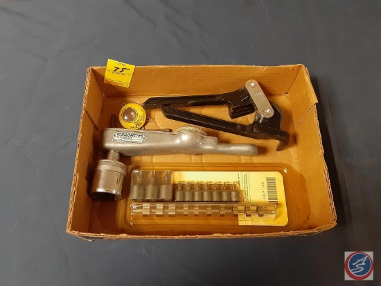 Torqometer, Napa Internal Torx Socket Set, Tubing Bender