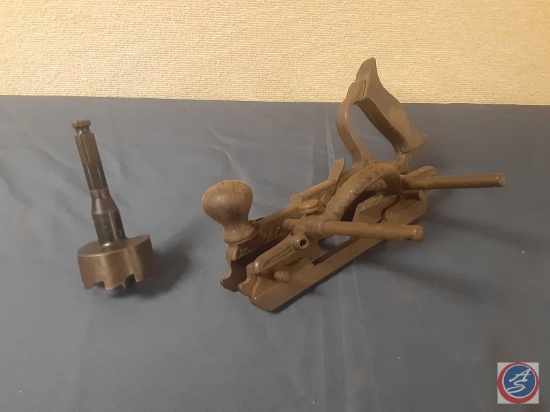 Vintage Plow Plane, Drill Bit