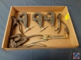 Roper Whitney Metal Tool No. 5, Acetylene Torch, Vintage Saw Sets, Kant Twist T-Handle Cantilever
