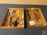 Air Tool Couplers, Crescent Wrench, Hand Warmer, Stanley Utility Blades, Benzomatic Torch Head