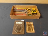 Knot Wire Wheel (for small Grinders), Craftsman Power Set, Ace Edger Blade, Holson Metal File Set,