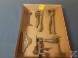Vintage Universal all Angle Level, Hoof Buffer/Clinch Cutter...Blacksmith Shoeing Tools, Chisel and