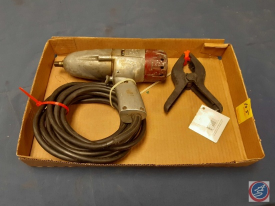 Vintage Ingersol-Rand...Electric Universal Impact Wrench - 2U, Spring Clamp