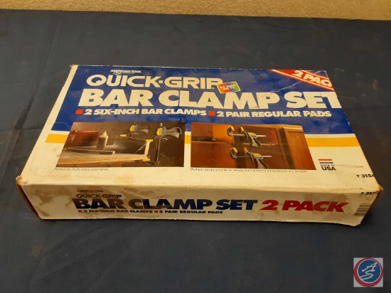 Quick Grip Bar Clamp Set - 2 Pack,