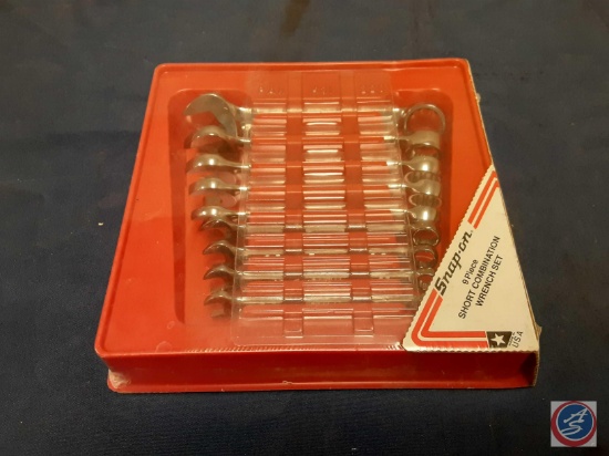 Snap-On Short Combination Wrench Set 9-Piece (in original packaging) ...