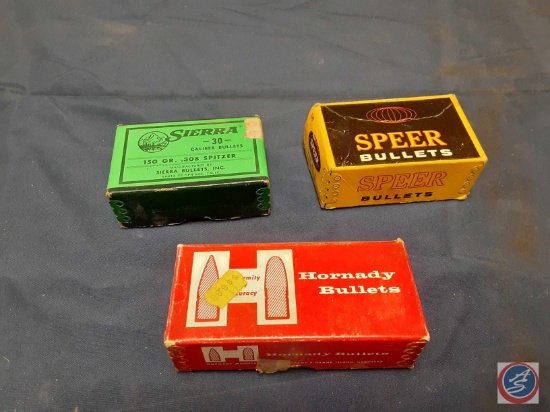 Miscellaneous 30 caliber bullets