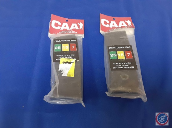 (2) CAA countdown mag fits AR-15 / m1-6 223-30 round polymer magazine