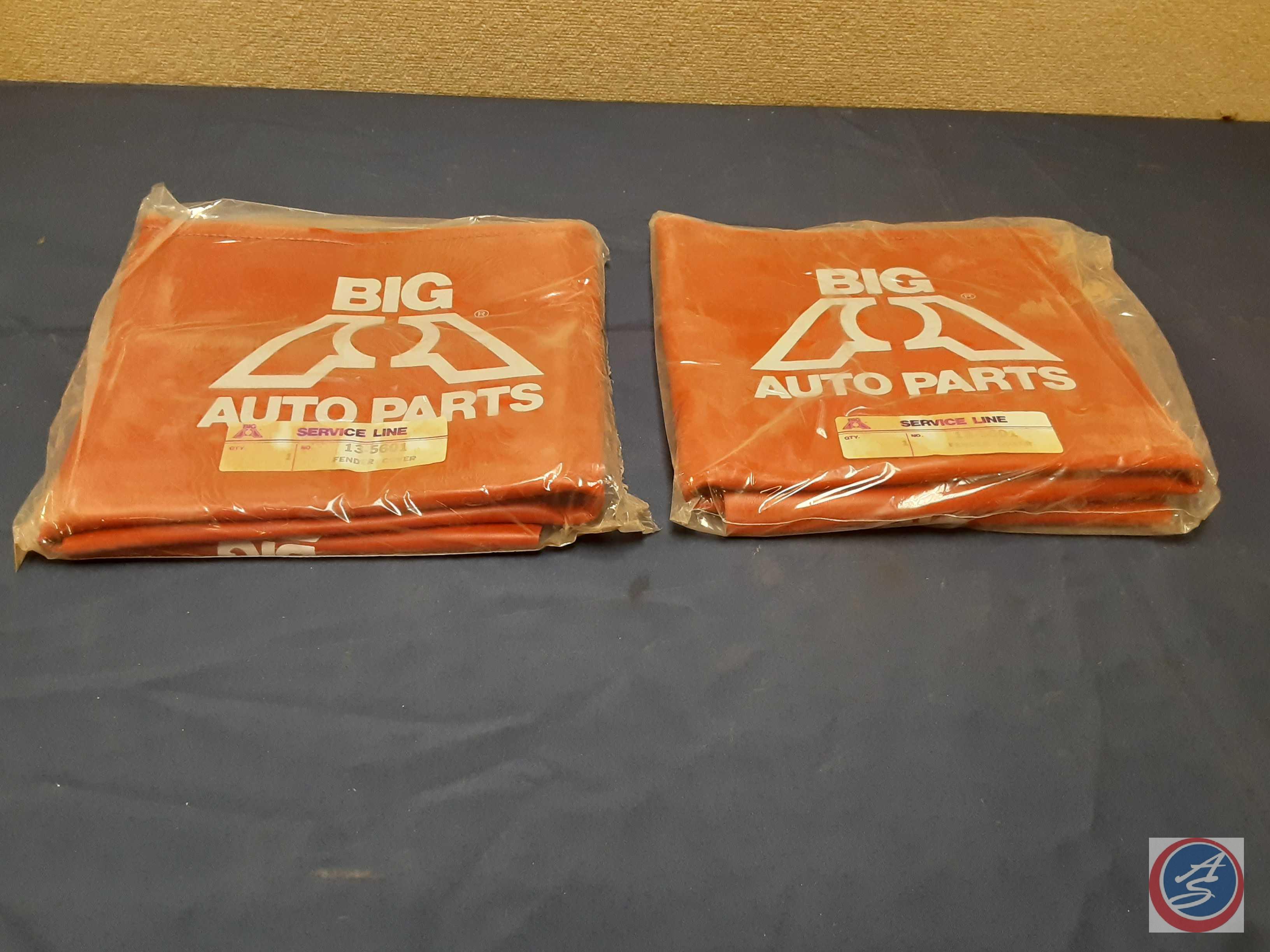 (2) Vintage Big A Auto Parts Fender Covers Proxibid