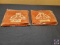 (2) Vintage Big A Auto Parts Fender Covers
