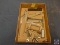 Metric Socket Set in Metal Box, Pliers, Ratchet, Channel Locks, C-Clamp, Swivel Sockets, Yankee
