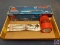 Channel Locks, Bosch Electric Finecut Power Hand Saw - 1640VS, NHRA Drag Racing Koozi signed by Clay