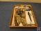 Pontiac Visor Mirror - 98565, Assortment of Keys, Multi-Plug Extension Cord, Vintage Camera