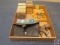 Assortment of Hole Saws & Arbors for Hole Saws (see Photos), Vintage Matches, Leather Bag