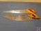 Vintage Irwin Hand Saw, Vintage Flooring Saw
