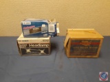 Vintage Allstate Auto Motor Heater, Wagner Headlamps - 6052 & H4651