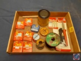 Assortment of Solders, Soldering Paste, Soldering Tips and Electric Soldering Iron