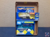 (2) Hot Wheels Pavement Pounder (Hot Wheels vehicles missing)