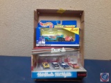(1)...Hot Wheels Pavement Pounder (Hot Wheels vehicles missing), (1) Target Drive-In Hot Wheels Hot