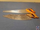 Vintage Irwin Hand Saw, Vintage Flooring Saw