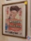 W.C. Fields poster in frame