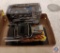 Diecast cars on stands