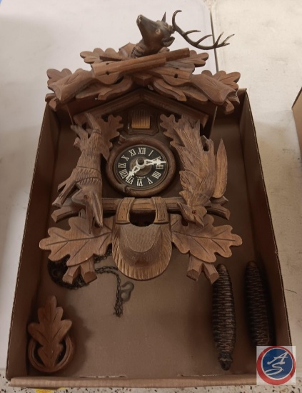 Wooden cuckoo clock