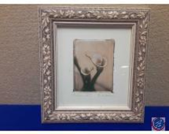 "Lilies II" print 12 1/2 x 13 1/2