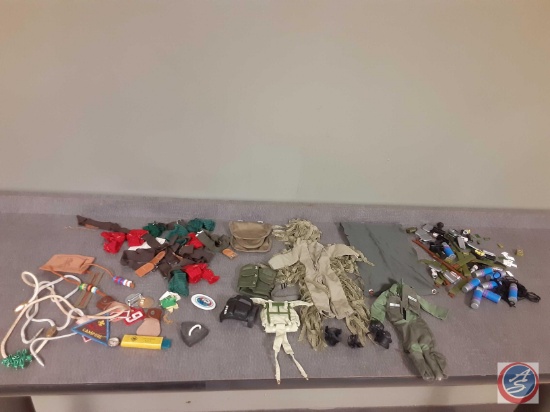 Modern Accessories for 12" Action Figures & Vintage Boy Scouts of America Attire......