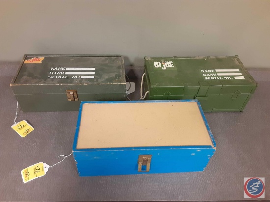 (3) GI Joe Foot Lockers