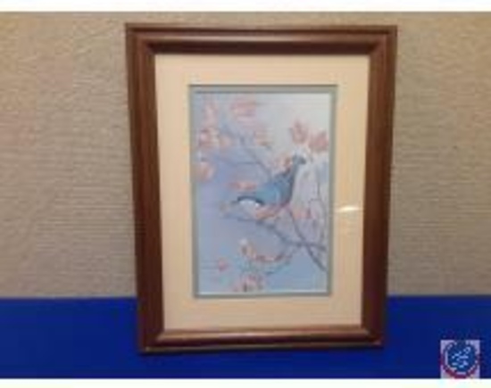 Saron "1 bird" print 14 1/2 x 18 1/2