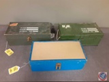 (3) GI Joe Foot Lockers