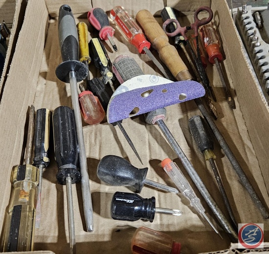 Screwdrivers and files