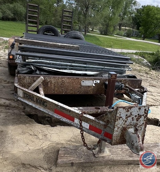 1998 16' Trail King Utility Trailer w/ car ramp