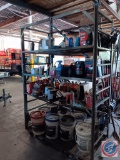 5 Shelf Unit and Contents