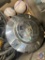 Ford Duty Cap, Extension Cord, Trouble Light, and 2 Softballs