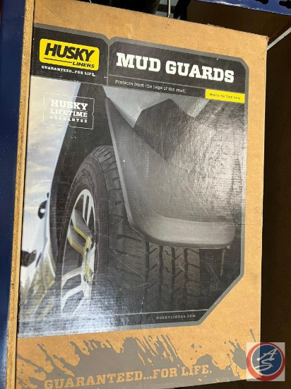 Husky liners mud guards, Weathertech floormats, and new exhaust manifold