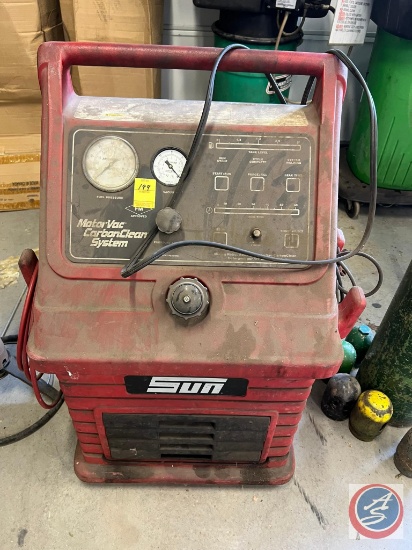 Sun brand MotorVac Carbon cleaning system