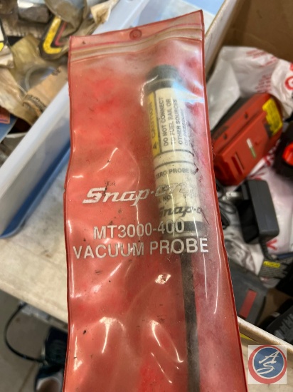 Snap-on vac probe, Black and Decker Power Tool Batteries, Fasteners, and Haldex...Dryer Cartridge