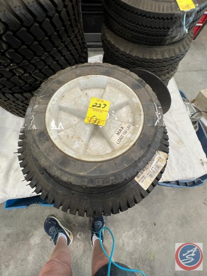 3 tires , high wheeled mowers