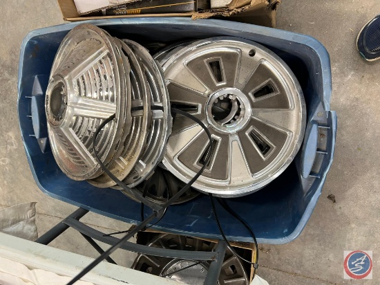 (4) set of 4 hub caps