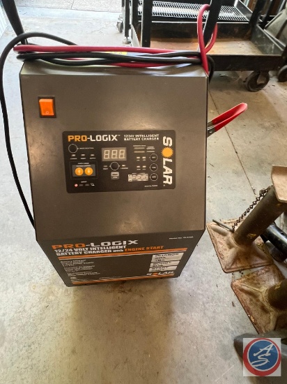 Prologic battery charger with engine start